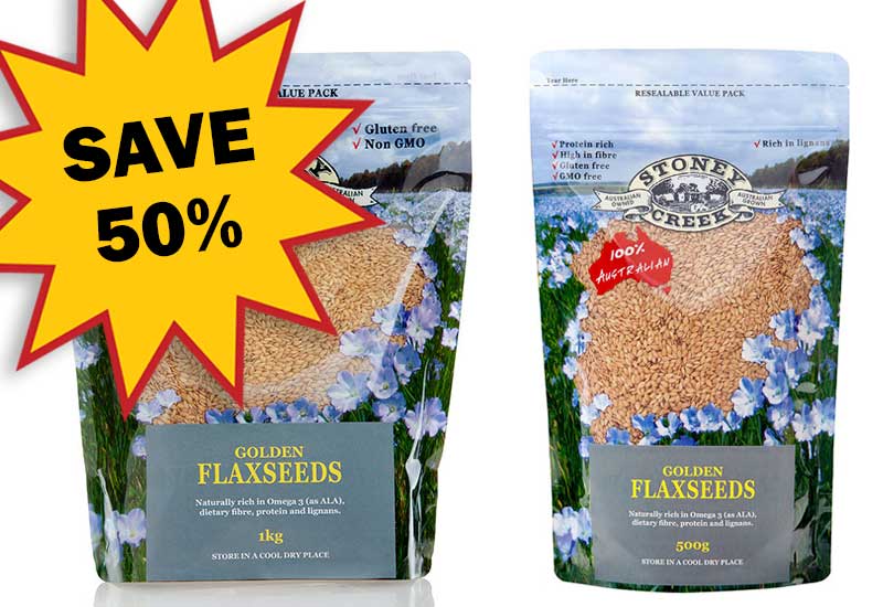 Clearance - Golden Flaxseeds