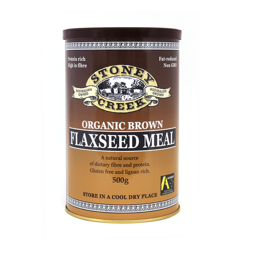 Organic Brown Flaxseed Meal 500gm